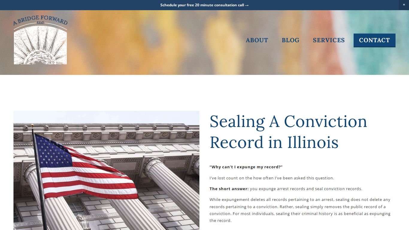 Sealing a Conviction Record, Illinois | Sealing a Criminal Record ...